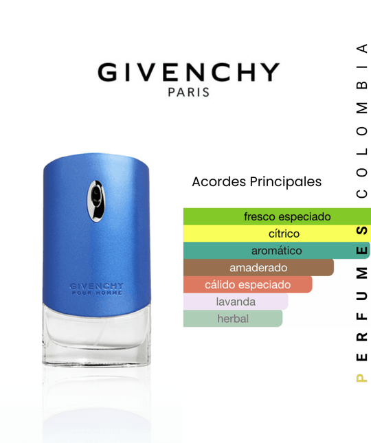 Givenchy Blue Label 100ml EDT 1.1 Premium - Perfumes Colombia