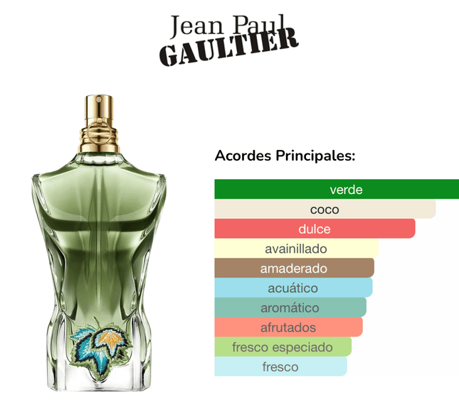 JPG Le Beau Paradise Garden 125ML EDP 1.1 Premium - Perfumes Colombia