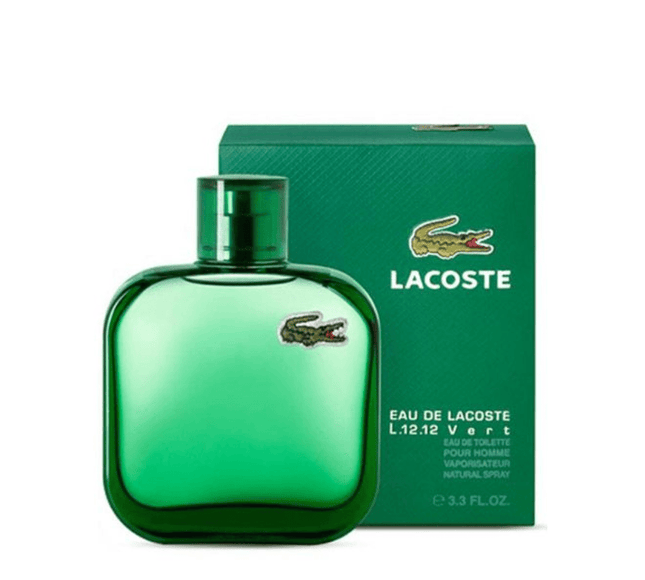 Lacoste L.12.12. Green 100ml EDT 1.1 Premium - Perfumes Colombia