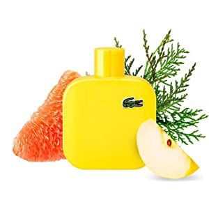 Lacoste L.12.12. Yellow 100ml EDT 1.1 Premium - Perfumes Colombia