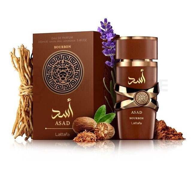 Lattafa Asad Bourbon 1.1 Premium EDP 100ml - Perfumes Colombia