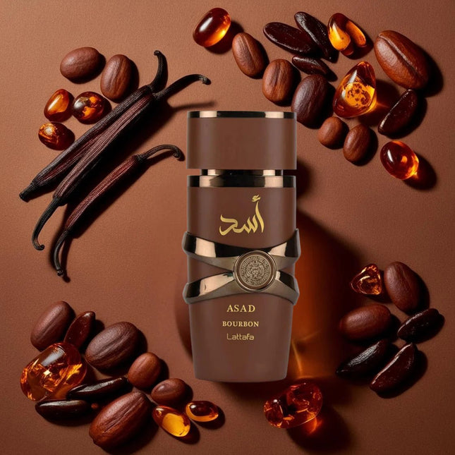 Lattafa Asad Bourbon 1.1 Premium EDP 100ml - Perfumes Colombia