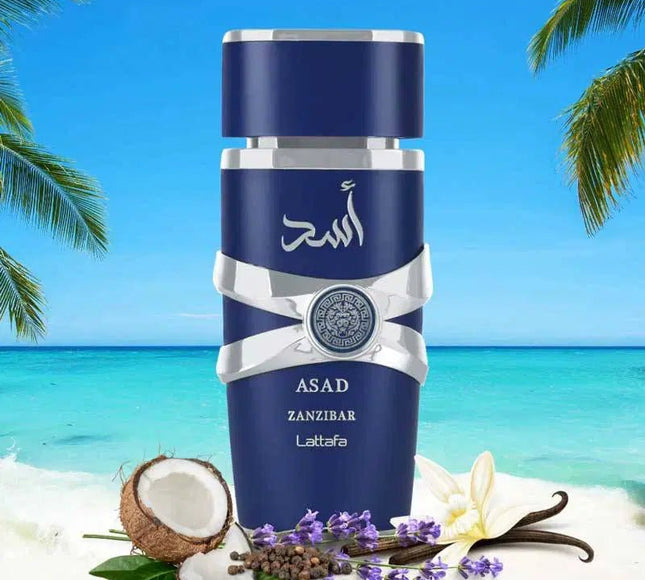 Lattafa Asad Zanzibar 100ml EDP 1.1 Premium - Perfumes Colombia