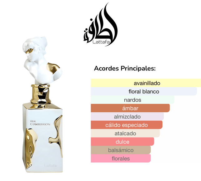 Lattafa Her Confession 100ML EDP 1.1 Premium - Perfumes Colombia