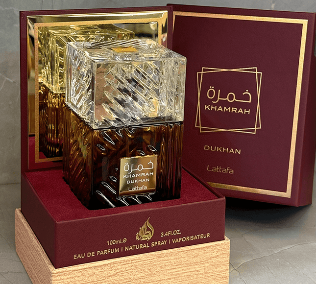 Lattafa Khamrah Dukhan 100ml EDP 1.1 Premium - Perfumes Colombia