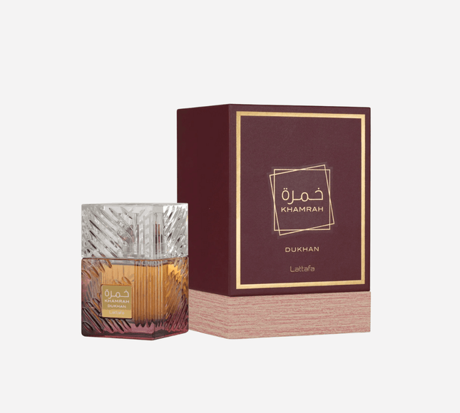 Lattafa Khamrah Dukhan 100ml EDP 1.1 Premium - Perfumes Colombia
