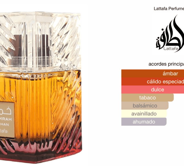 Lattafa Khamrah Dukhan 100ml EDP 1.1 Premium - Perfumes Colombia