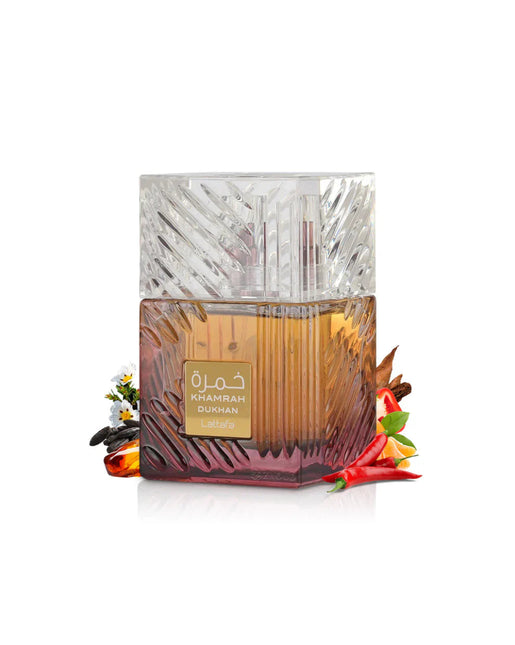 Lattafa Khamrah Dukhan 100ml EDP 1.1 Premium - Perfumes Colombia