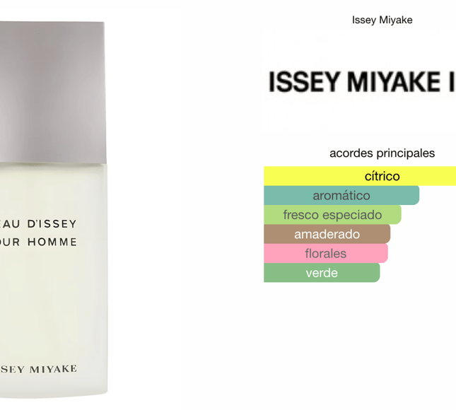 L'Eau d'Issey Pour Homme Issey Miyake 125 EDT 1.1 Premium - Perfumes Colombia