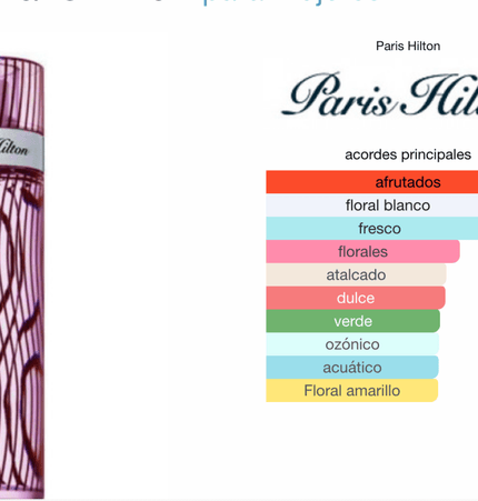 Paris Hilton 100ML 1.1 Premium - Perfumes Colombia
