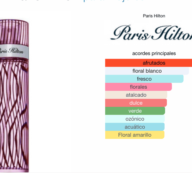 Paris Hilton 100ML 1.1 Premium - Perfumes Colombia