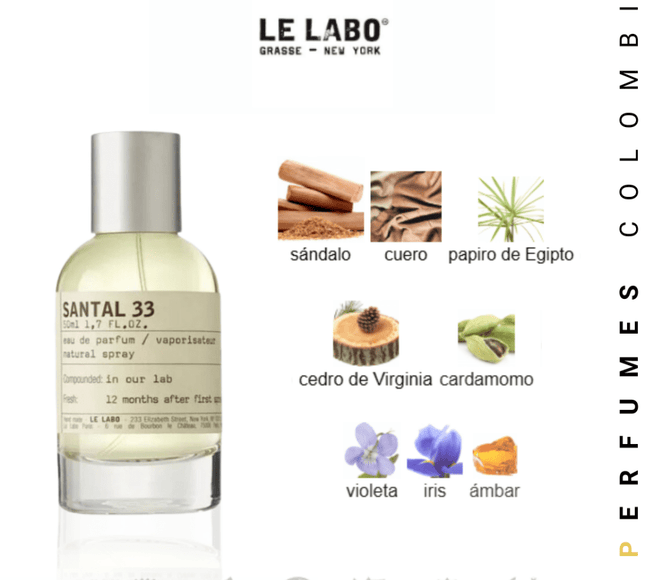 Santal 33 Le Labo 100ml EDP 1.1 Premium - Perfumes Colombia