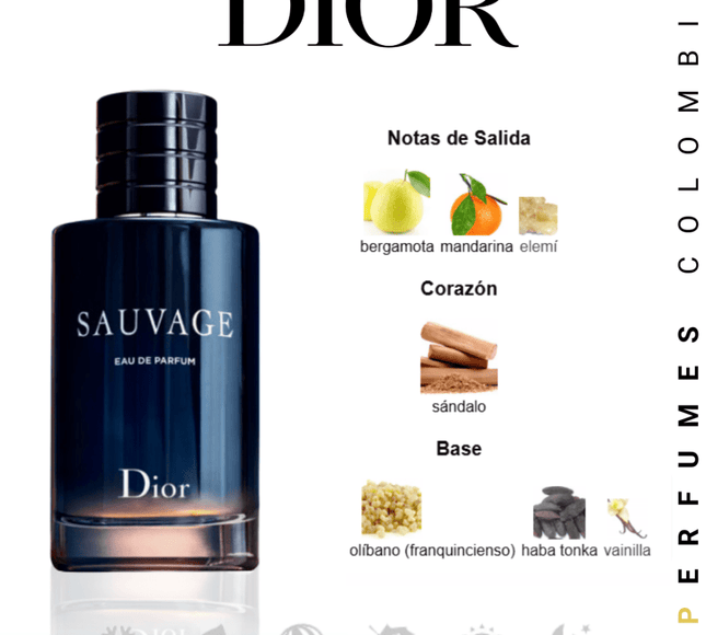 Sauvage Parfum Dior 100ml EDP 1.1 Premium - Perfumes Colombia