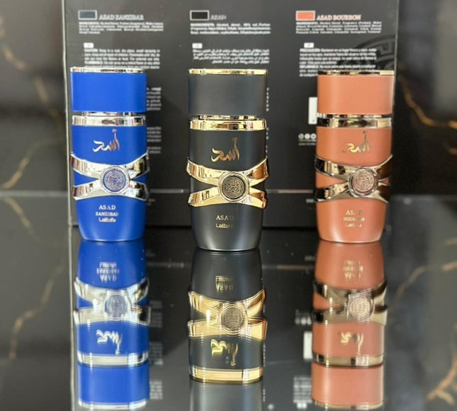 SET Asad X3 C/U 30ML EDP 1.1 Premium - Perfumes Colombia