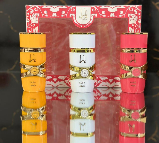 SET Yara X3 C/U 30ML EDP 1.1 Premium - Perfumes Colombia