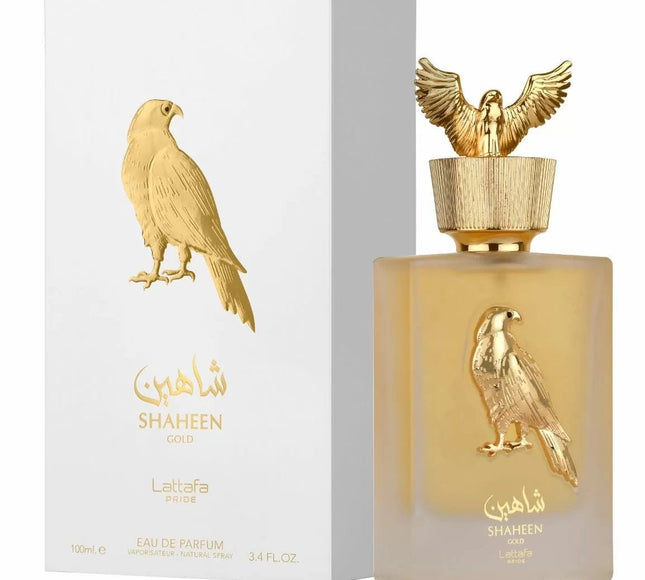 Shaheen Gold Lattafa 100ml EDP 1.1 Premium - Perfumes Colombia