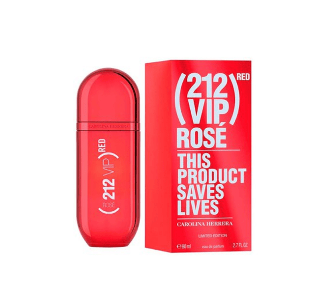 212 VIP Rosé Red Carolina Herrera 1.1 Premium - Perfumes Colombia
